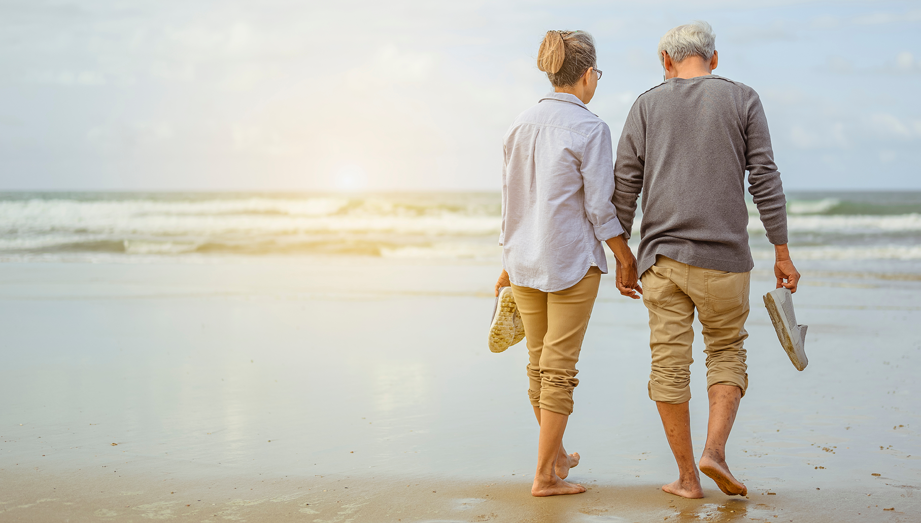 Retired couple enjoying their financial freedom.